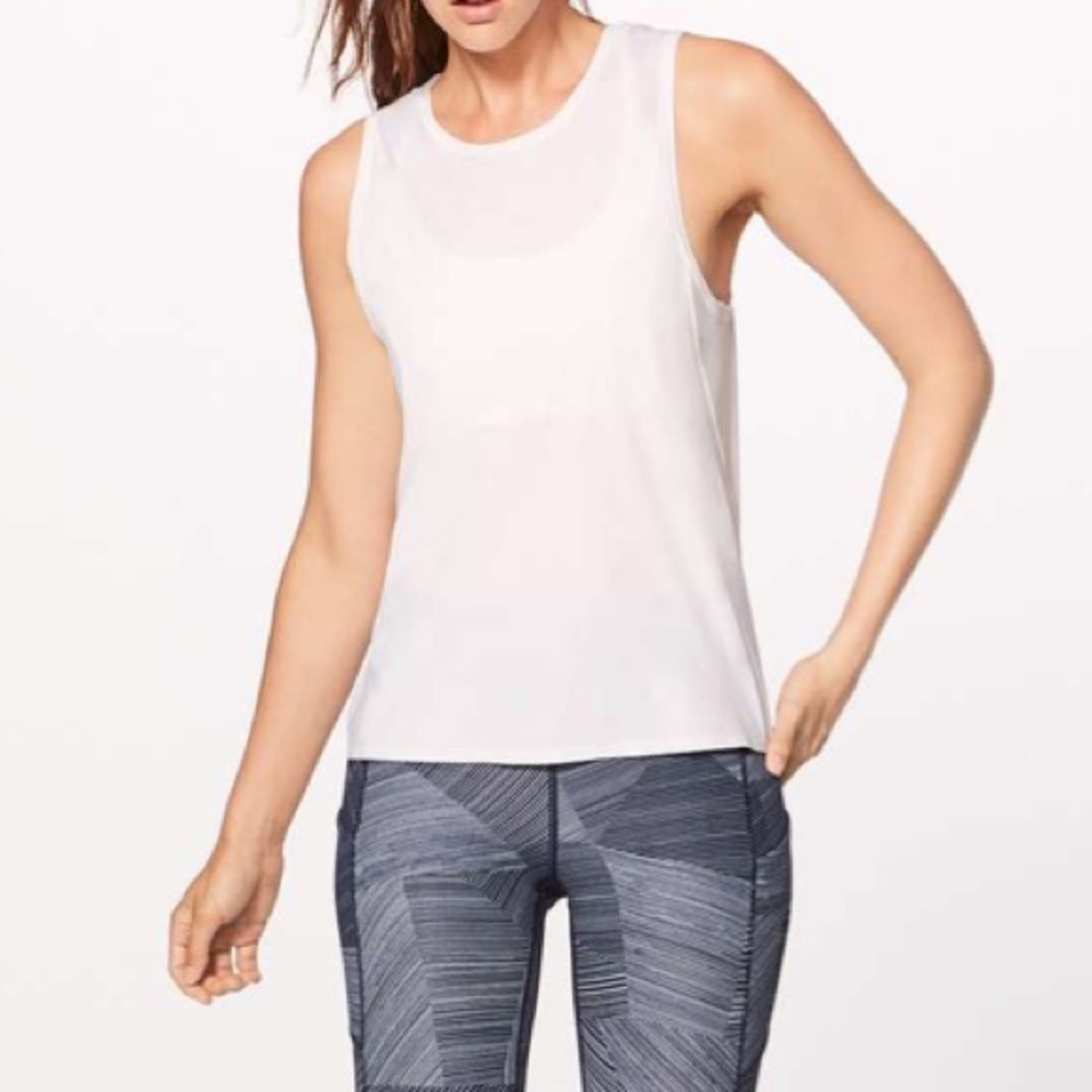Lululemon Run On Tank
White (9/2017 Release)